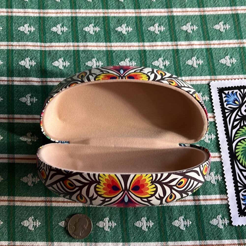Polish Folklore Art Large Eye Glass Case